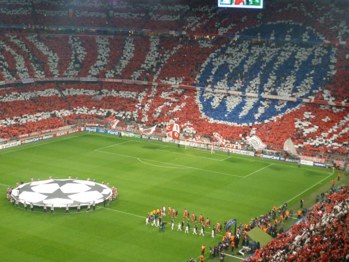 European Football Weekends Bayern Munich tifo