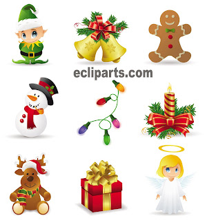 free clip arts: happy Christmas clip art