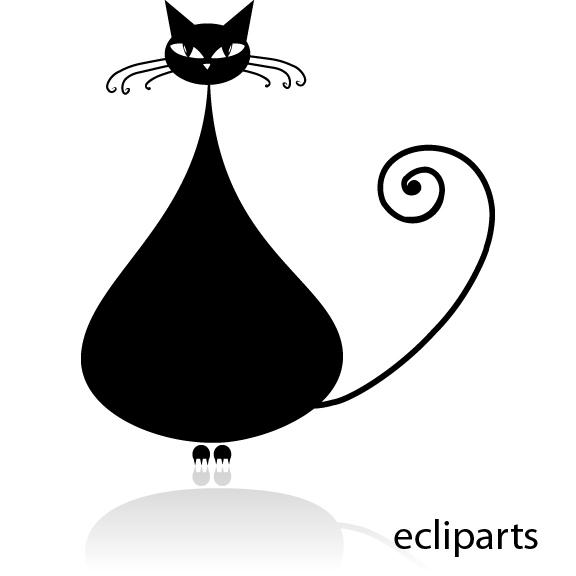 clipart fat cat - photo #49