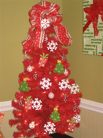 Melody Red Poka Dot Tree