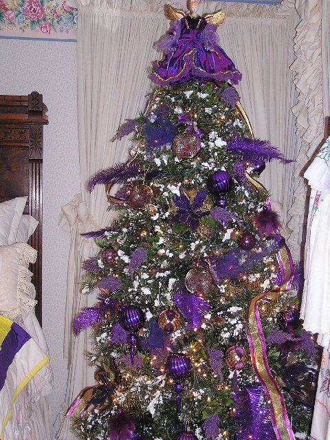 Kathy K Picture of Purple Tree