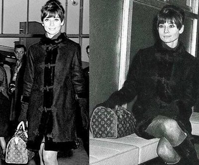 Na Petit: Audrey Hepburn e sua &quot;Speedy 25&quot; Louis Vuitton!
