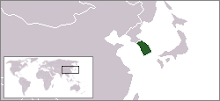 Coréia do Sul-Location