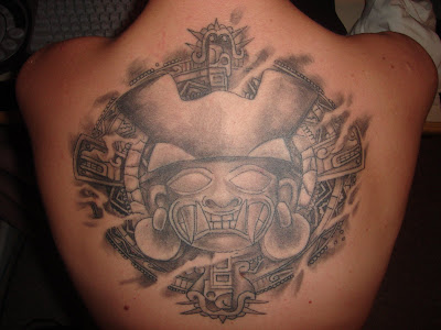 ThEnigma - Inka Tattoo Expo - Lima Peru. mystical shoulder tattoo detail on