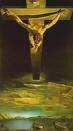 Cristo Crucificado. Eugenio Salvador Dalí.