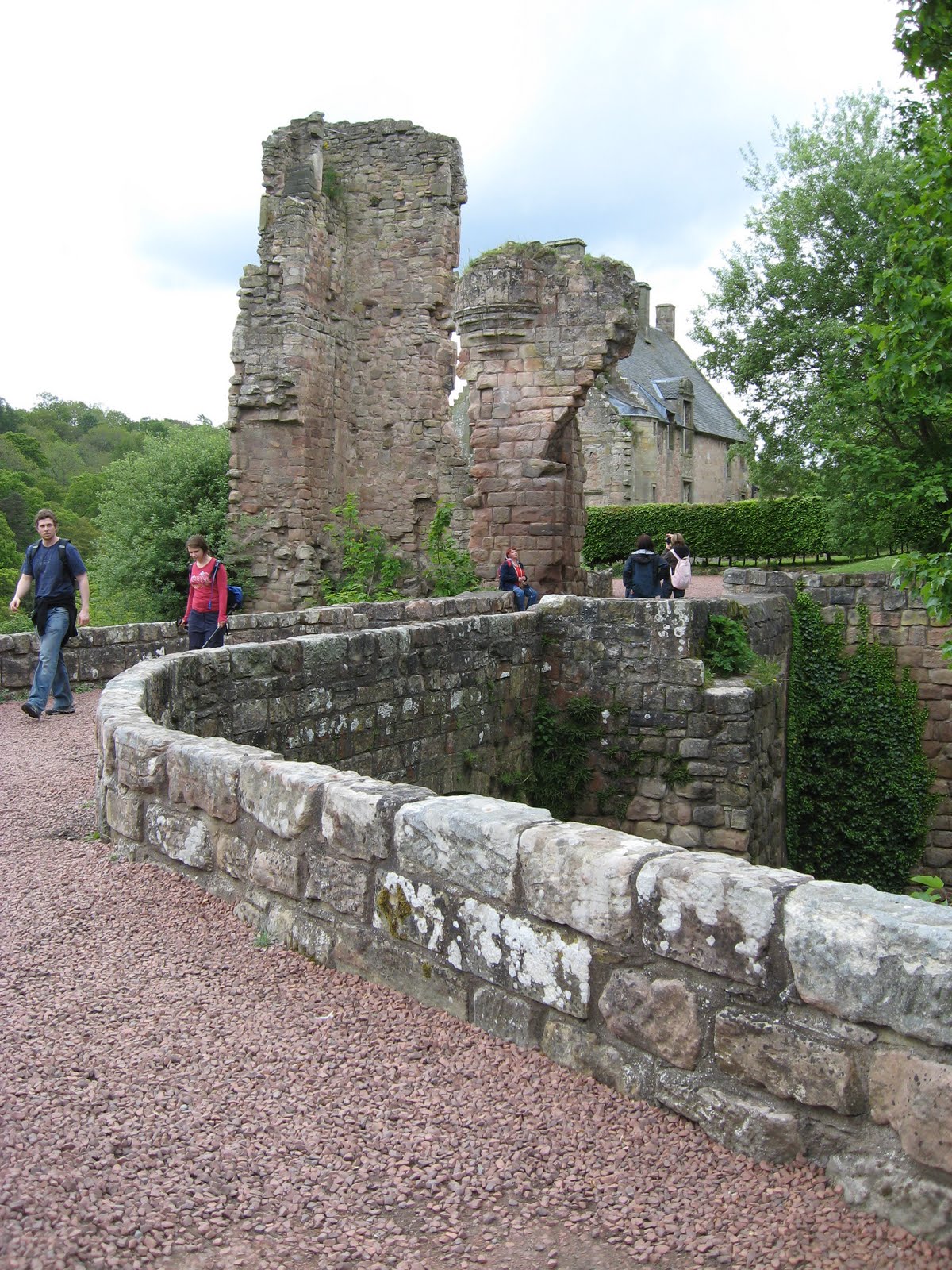 Exploring Scotland 1 Castle at a Time Part 7 Rosslyn Castle and Rosslyn