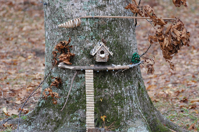 Grammys fairy house she made for the kids