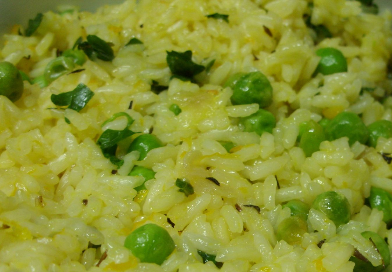 Eat The Blog Orange Rice With Peas