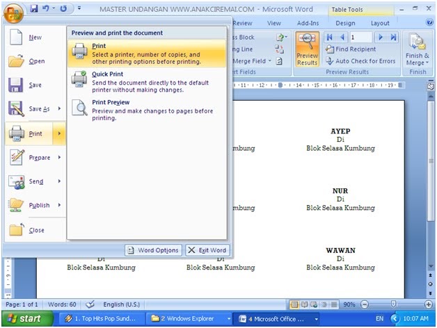 Albert Download Format Label Undangan Koala 103 Word 2010