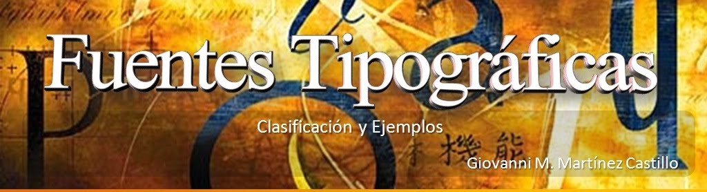 Clasificación tipográfica