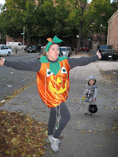 Mommy showing off her fashions for the day