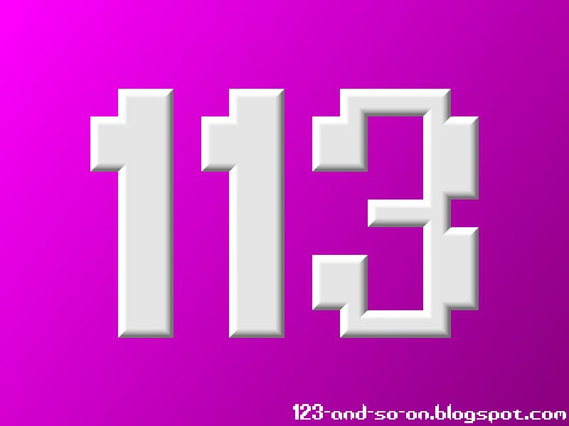 numbers-number-113