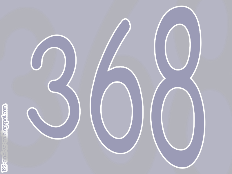 Numbers: Number 368