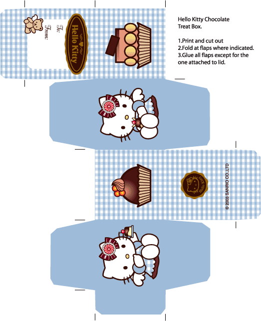 Beloved Bijou's Craft Blog: Kawaii Paper Crafts - Free Downloads