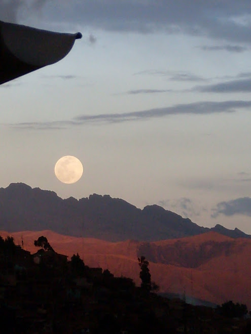 Paysage lunaire à Cusco