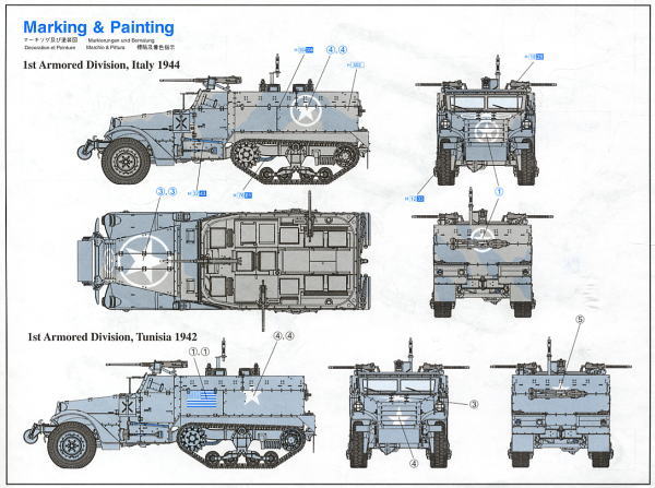 Halftrack Car WORLD WAR II: M2 Half Track Car