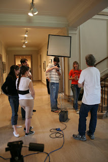 Blog Addison: William Wegman talks to students about art, photography