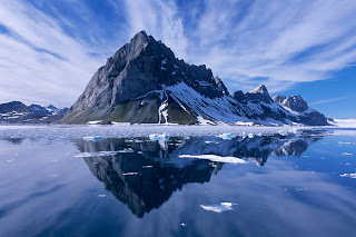 Mountain Reflections, Spitsbergen, Norway