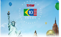TAM 10 Anos Rota EUA - Brasil