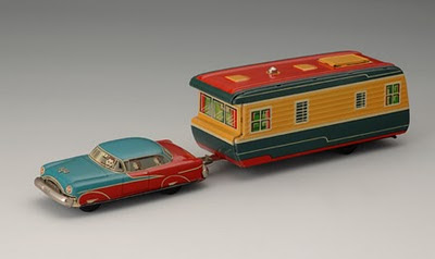 Японская игрушечная машинка 1950-х годов