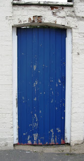 Dilapidated side door