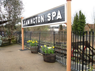 Sign at Leamington Spa railway station