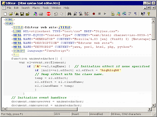 Alexander Ahmann CFP3 Fall 2010: Hypertext Markup Language