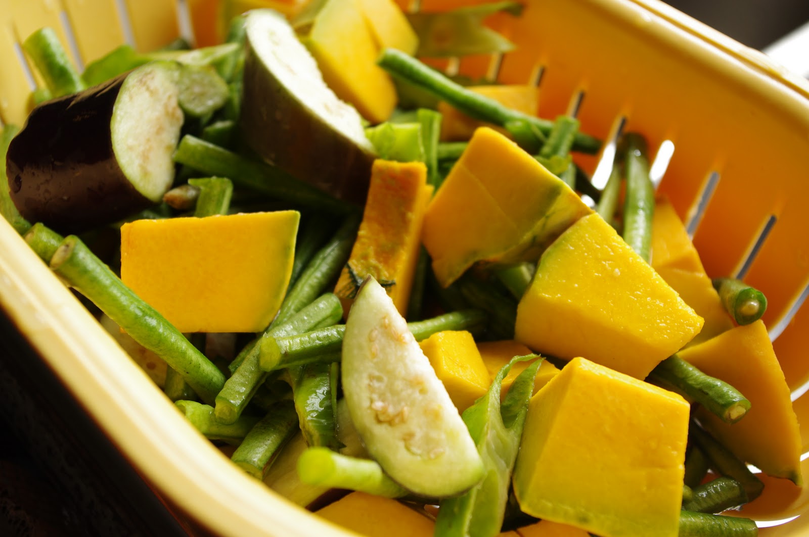 foodesign pinakbet (mixed vegetable dish)