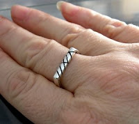 sterling, handmade jewelry, janice fowler, doxallo, ring