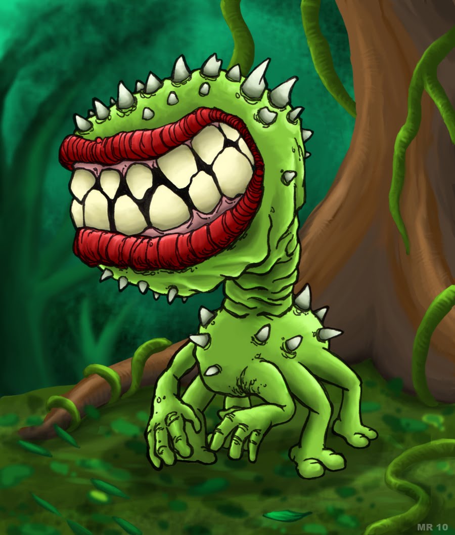 растение резидент эвил 1.