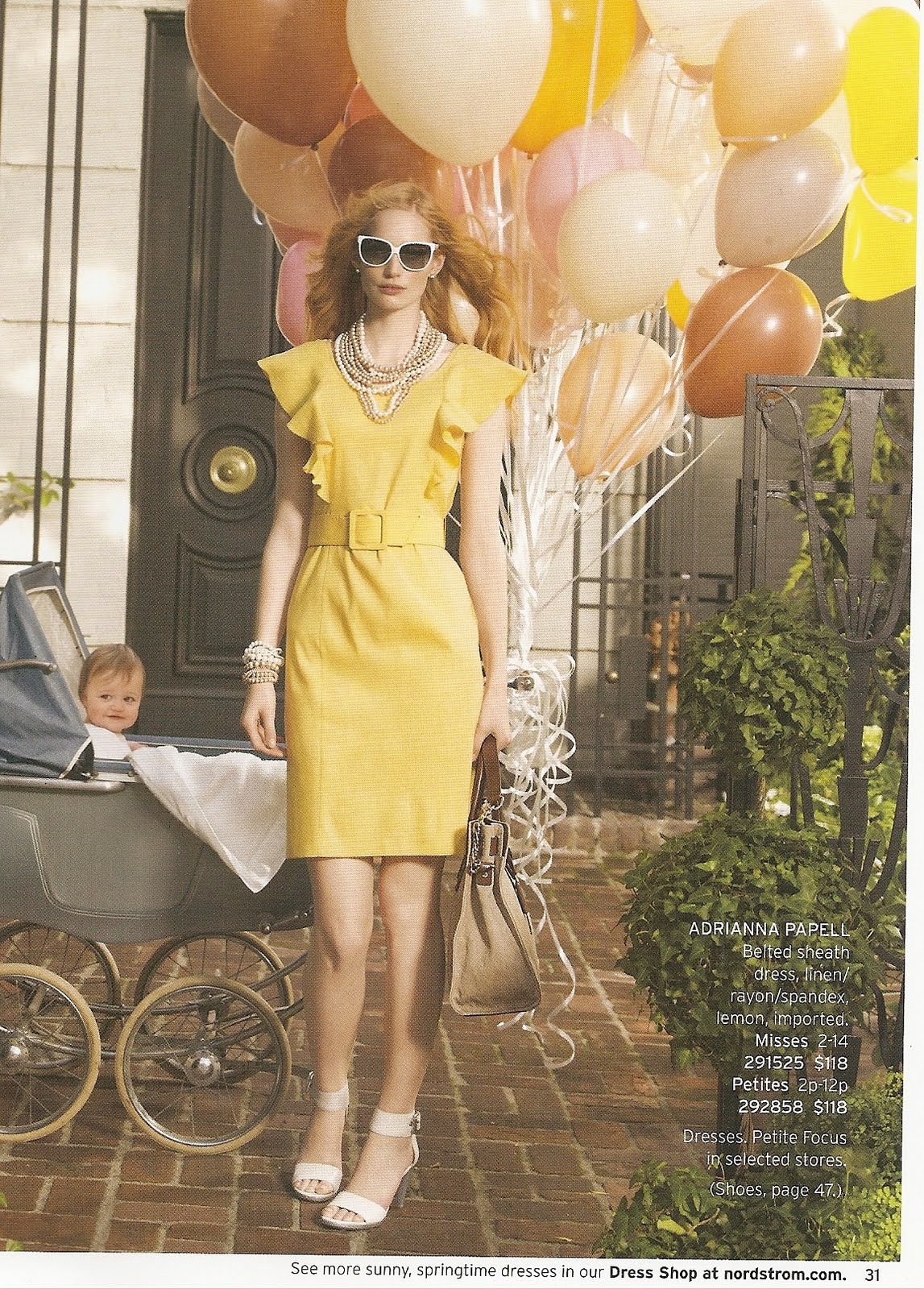 Danvillegirl Sewing Diary Dresses in Nordstroms' Catalog