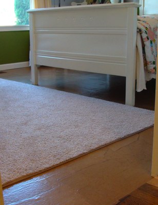 Kraft Paper Floor A DIY Alternative to Wood Floors {Video