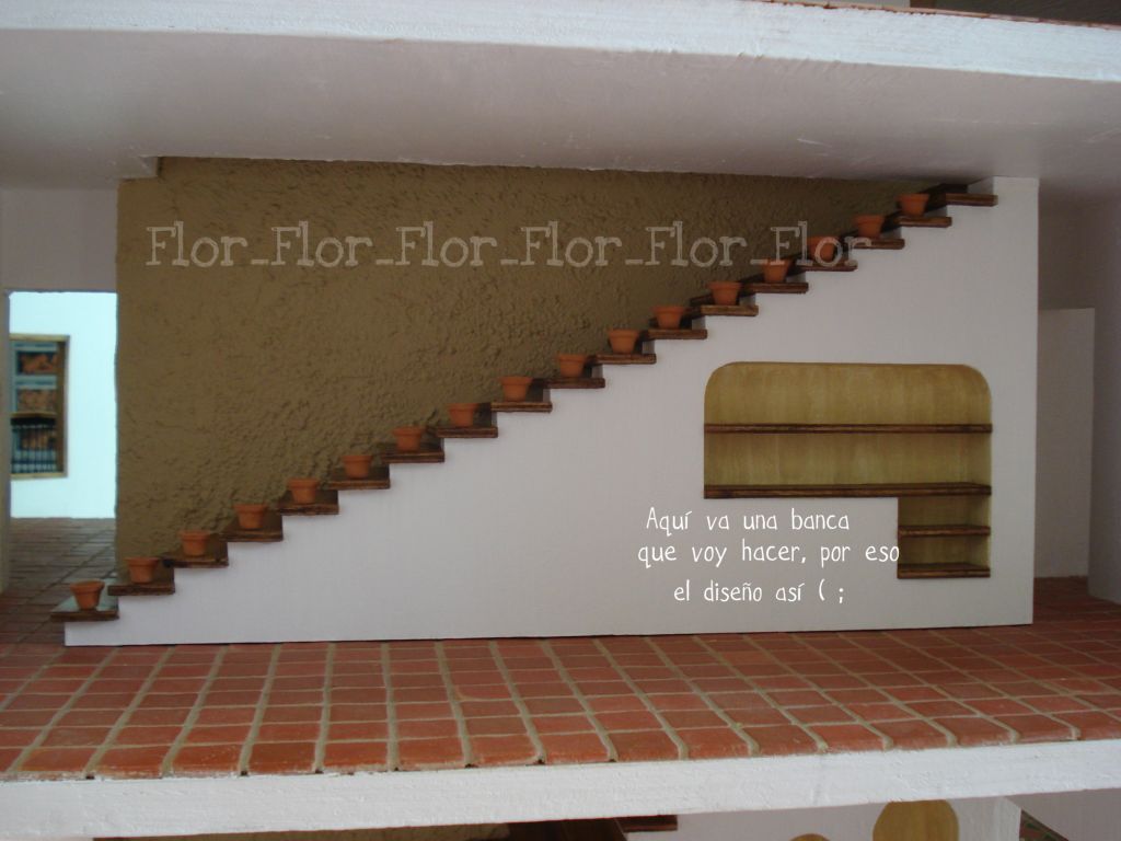 Flor&FF: ESCALERA SEGUNDO PISO
