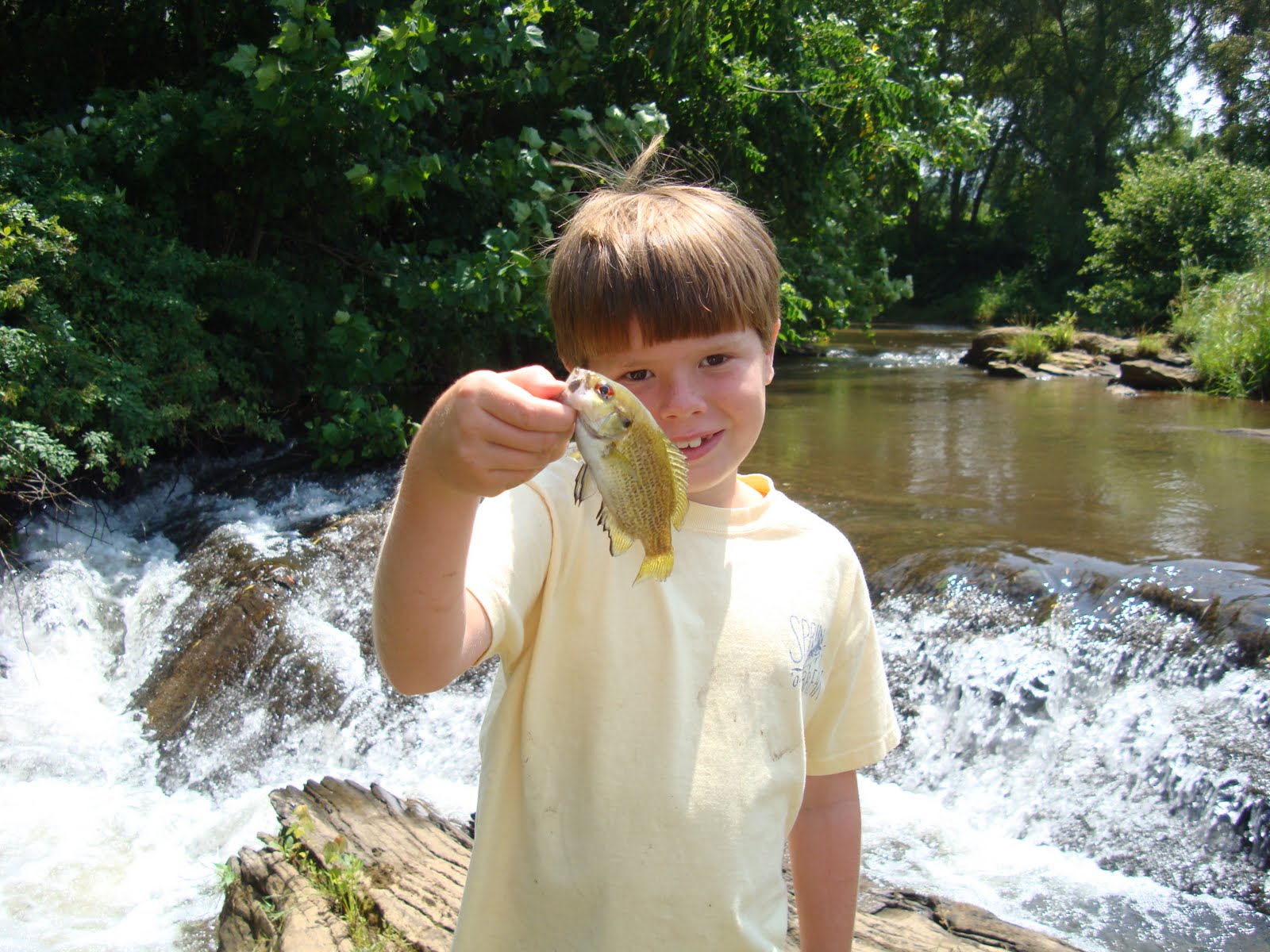 Boy Fishing