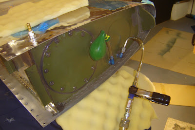 Welcome to JT's RV8 Aircraft Factory!: Fuel Tank Leak Fix