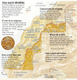 Mapa del Sàhara Occidental