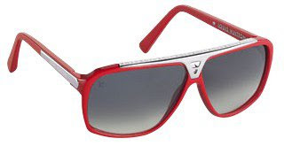 DJSHABAZZ.NET: Brand New Louis Vuitton RED Evidence Sunglasses!!