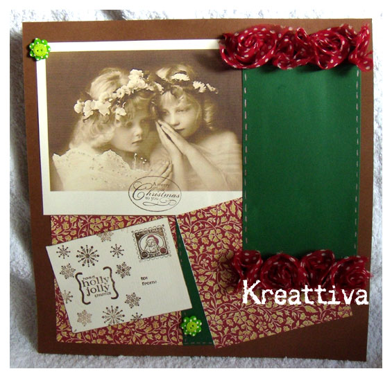 pagina di natale in scrapbooking pagina di natale in scrapbooking
