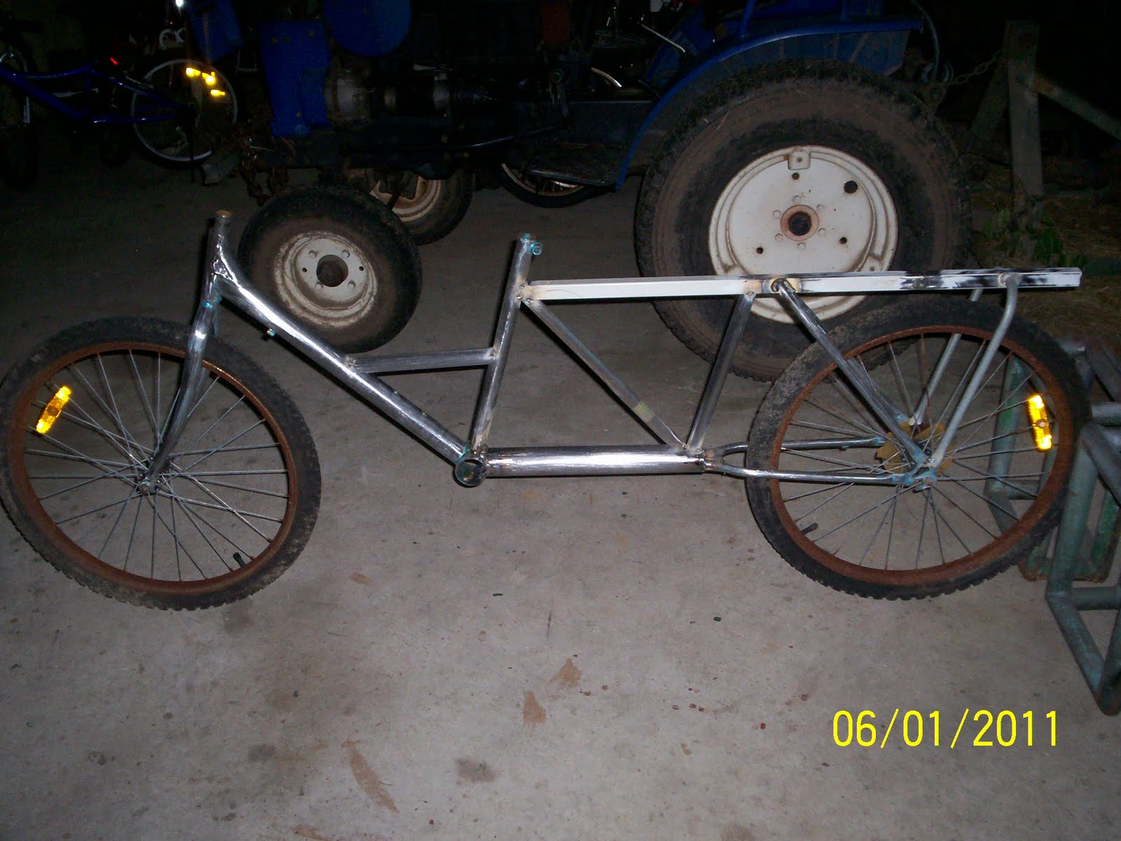 Bicycles Modified H1 Long Tail Frame