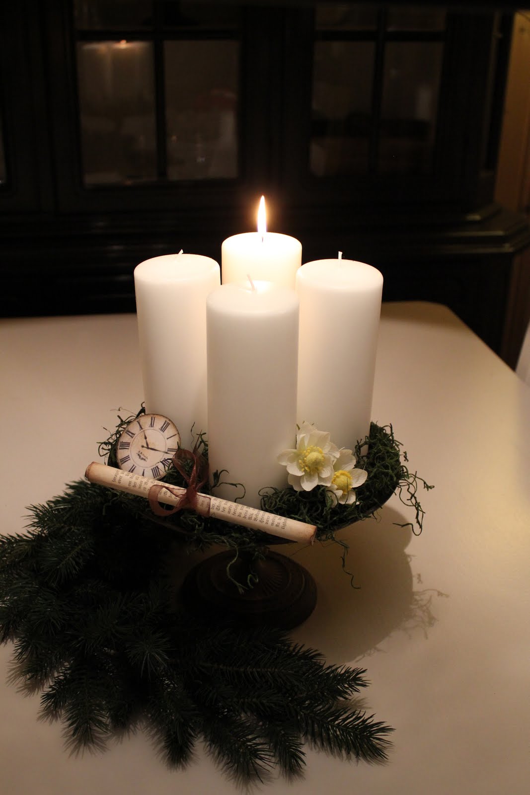 Bestefars verksted: Årets adventslys.......