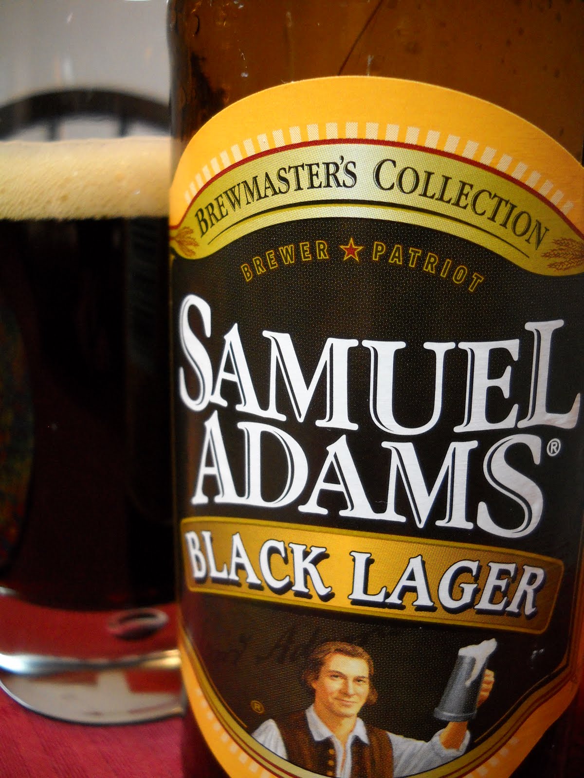 Burgers and Brews: Sam Adams, Black Lager