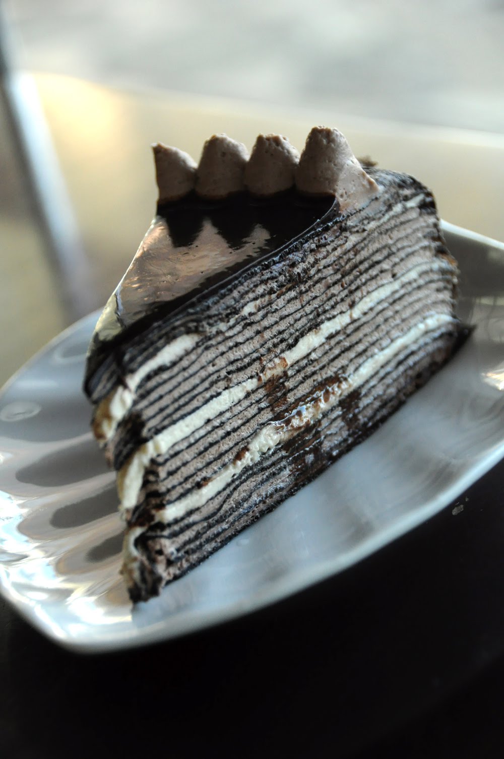 Eat First, Think Later. Mille Crepe Cake Nadeje Patisserie Cafe, Malacca