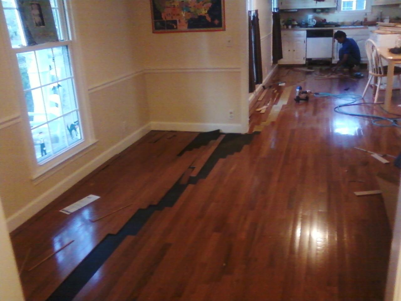 country flooring direct Chris's Natural Choice Gunstock hardwood floor