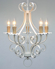 Connie Deamond Interior Creations: Chandeliers in the Bathroom