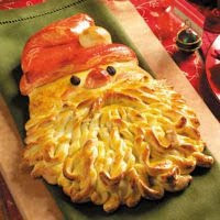 Golden Santa Christmas Bread Recipe