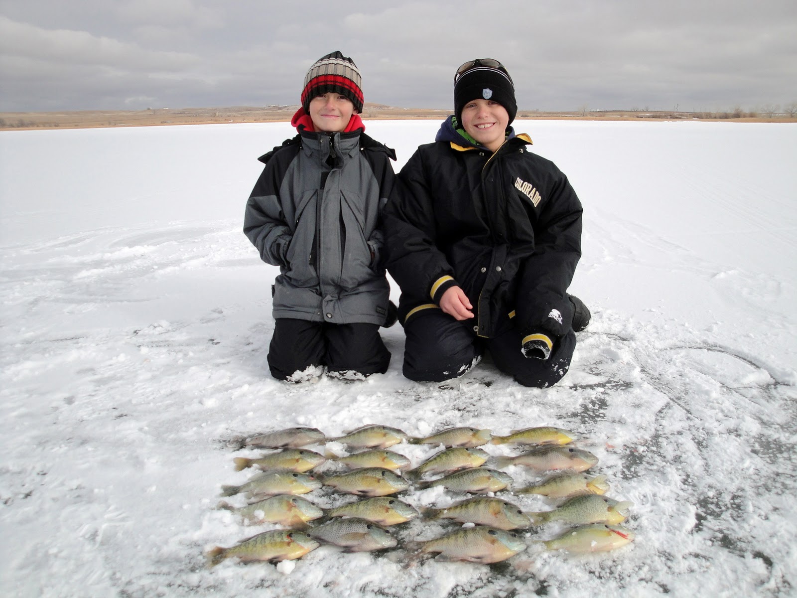 Ice Fishing Ice Fishing Yuba Reservoir