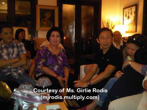 SUSAN ROCES: MS. SUSAN ROCES WITH FRIENDS