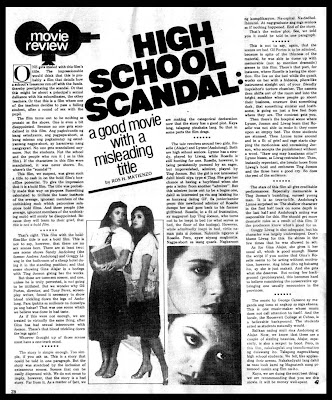 PELIKULA, ATBP.: HIGH SCHOOL SCANDAL (1981)