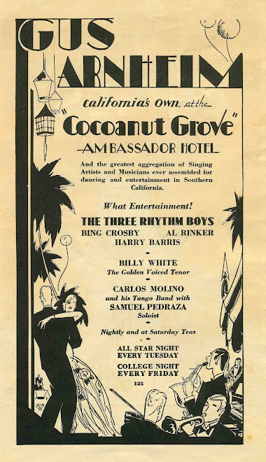 (Video) The Three Rhythm Boys At The Cocoanut Grove