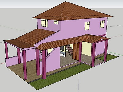 Other Thoughts: Lakaran 3D Rumah Baru